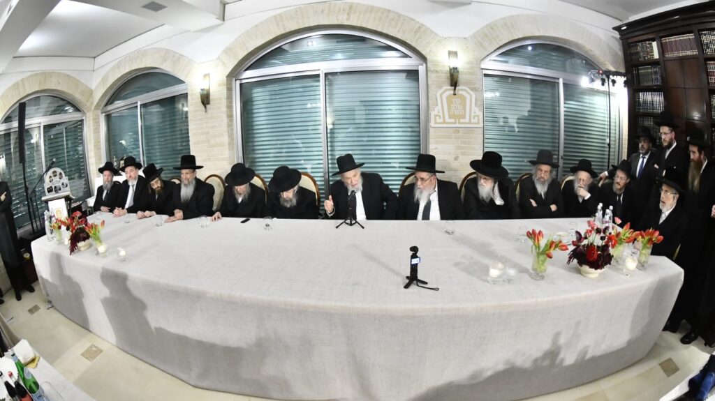 נגידי ארץ ישראל התכנסו עבור קרן עולם התורה