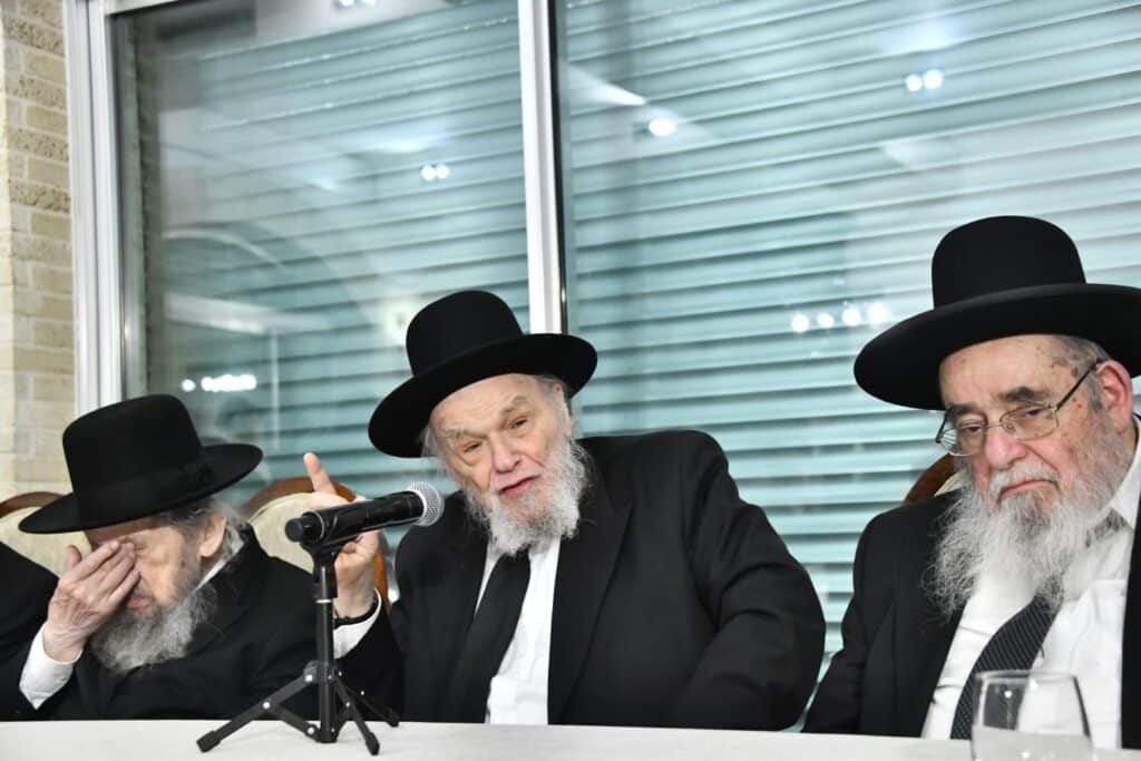 נגידי ארץ ישראל התכנסו עבור קרן עולם התורה