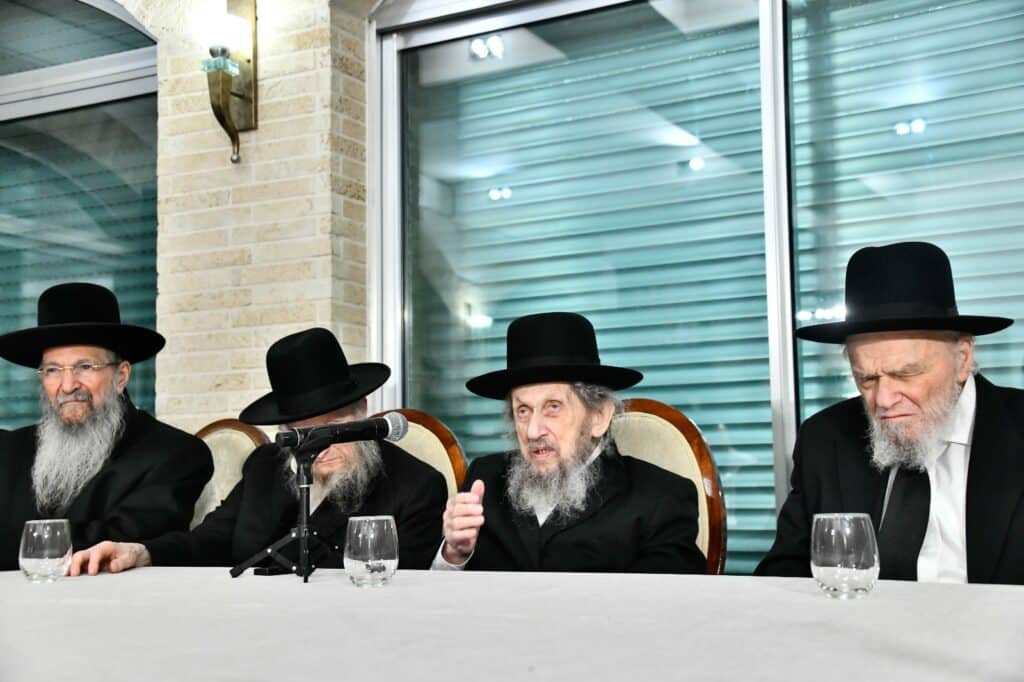 נגידי ארץ ישראל התכנסו עבור קרן עולם התורה