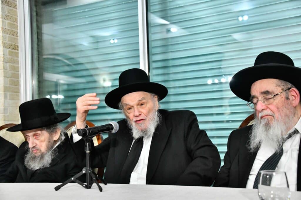 נגידי ארץ ישראל התכנסו עבור קרן עולם התורה