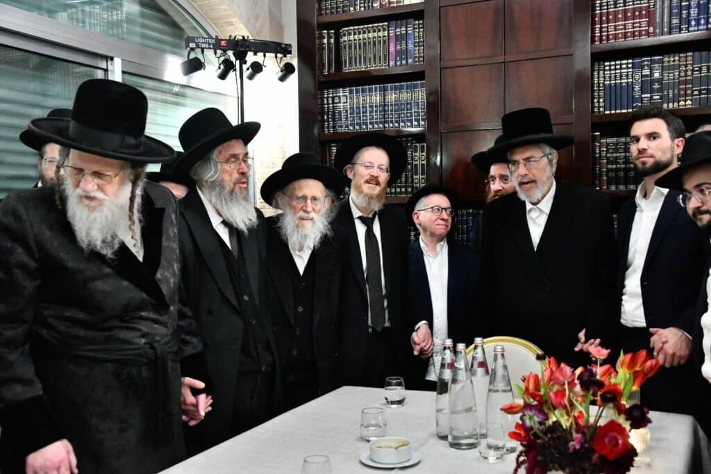 נגידי ארץ ישראל התכנסו עבור קרן עולם התורה