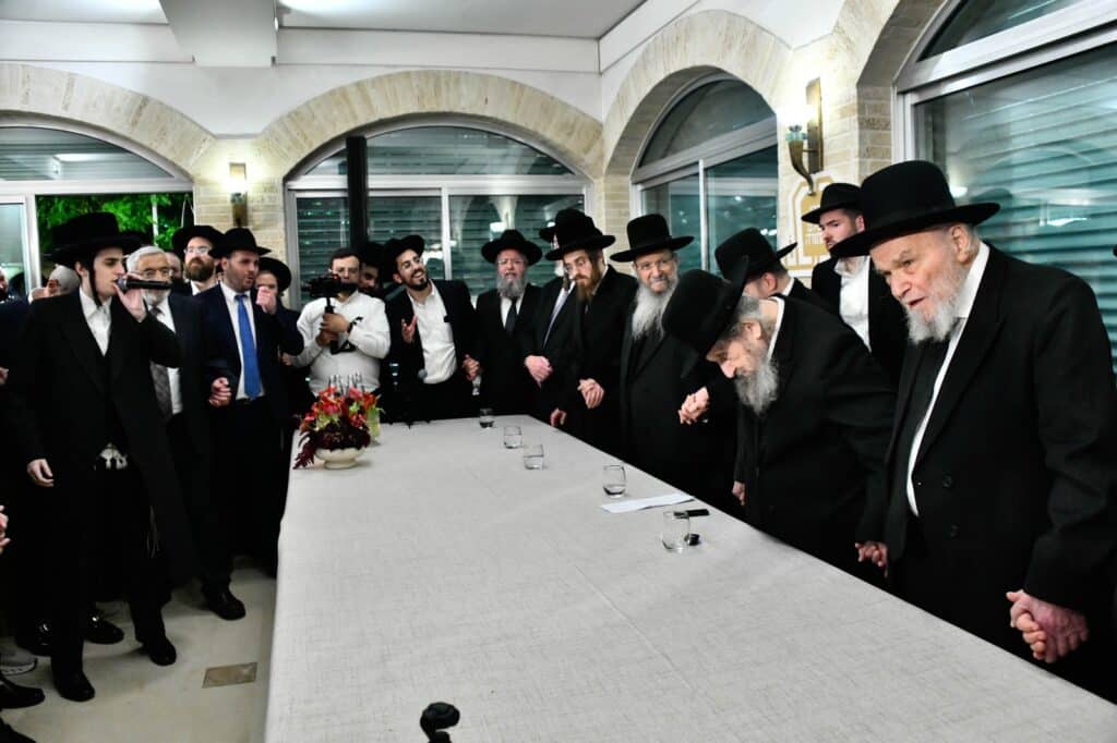 נגידי ארץ ישראל התכנסו עבור קרן עולם התורה