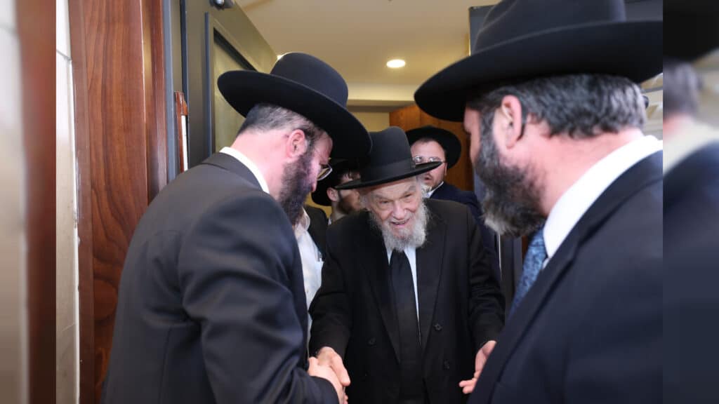 שמחת חתונת בן ראש ישיבת 'מגדל עוז'