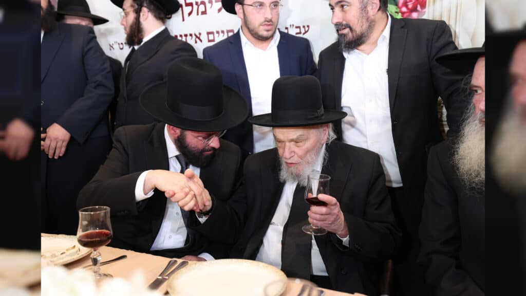 שמחת חתונת בן ראש ישיבת 'מגדל עוז'