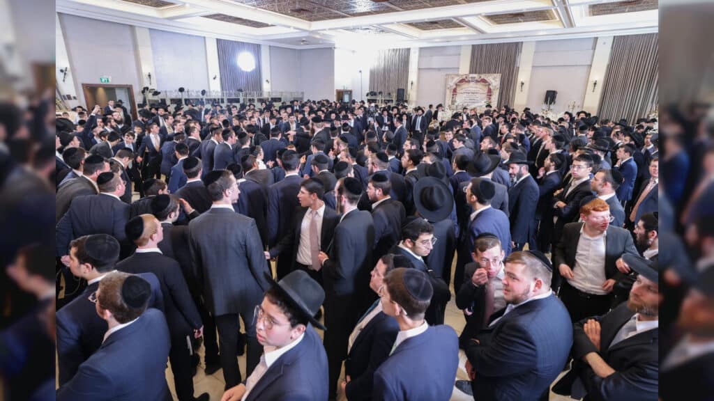שמחת חתונת בן ראש ישיבת 'מגדל עוז'