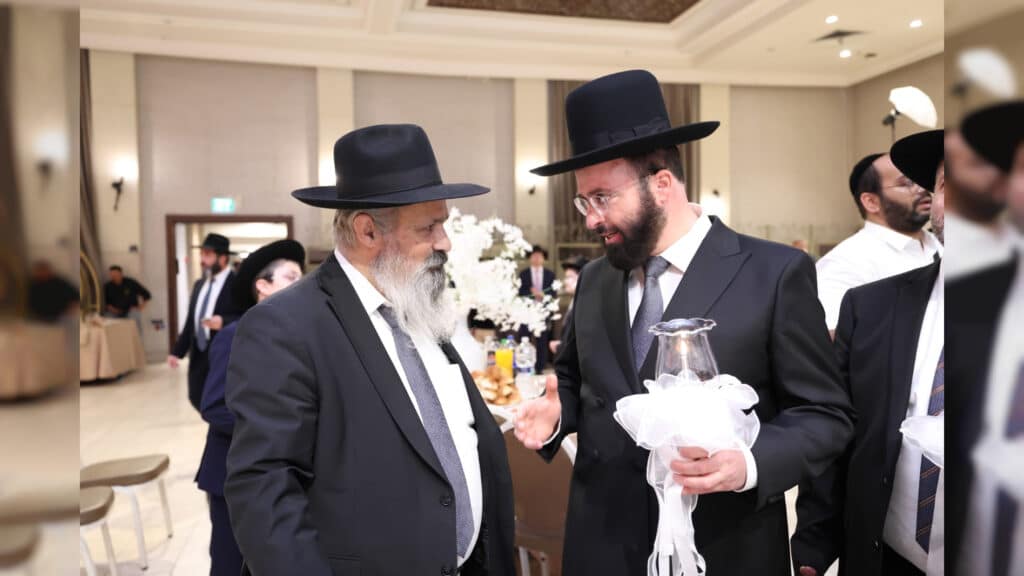 שמחת חתונת בן ראש ישיבת 'מגדל עוז'