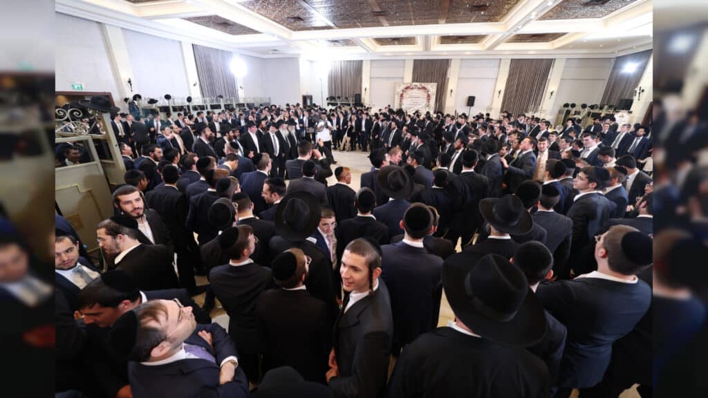 שמחת חתונת בן ראש ישיבת 'מגדל עוז'