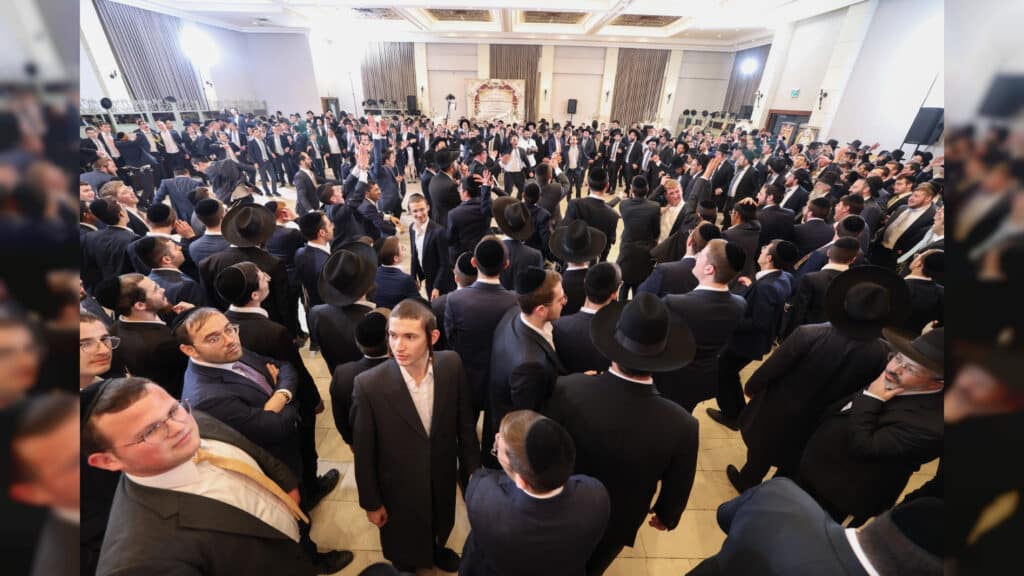 שמחת חתונת בן ראש ישיבת 'מגדל עוז'