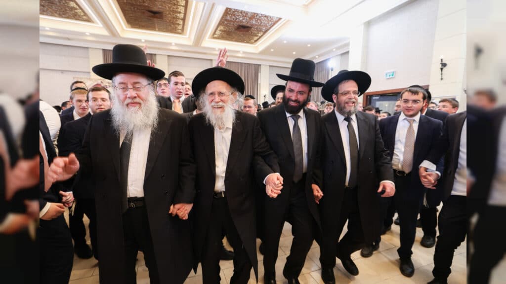שמחת חתונת בן ראש ישיבת 'מגדל עוז'