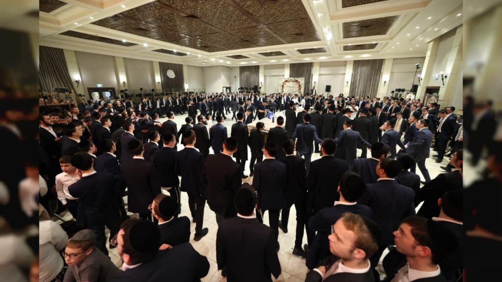 שמחת חתונת בן ראש ישיבת 'מגדל עוז'