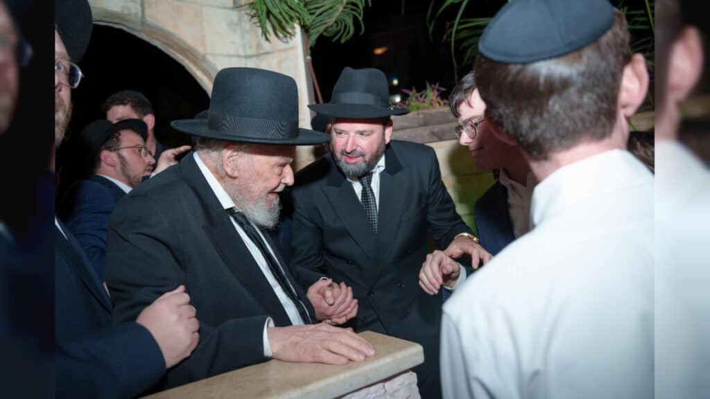 קריית ספר: עשרות נגידים בבית הנגיד ר' אליעזר סברדלוב