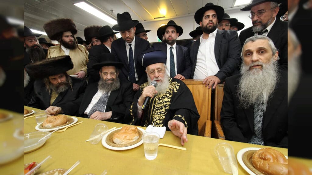 מעמד צאתכם לשלום' בהיכל הישיבה הגדולה "באר התלמוד"