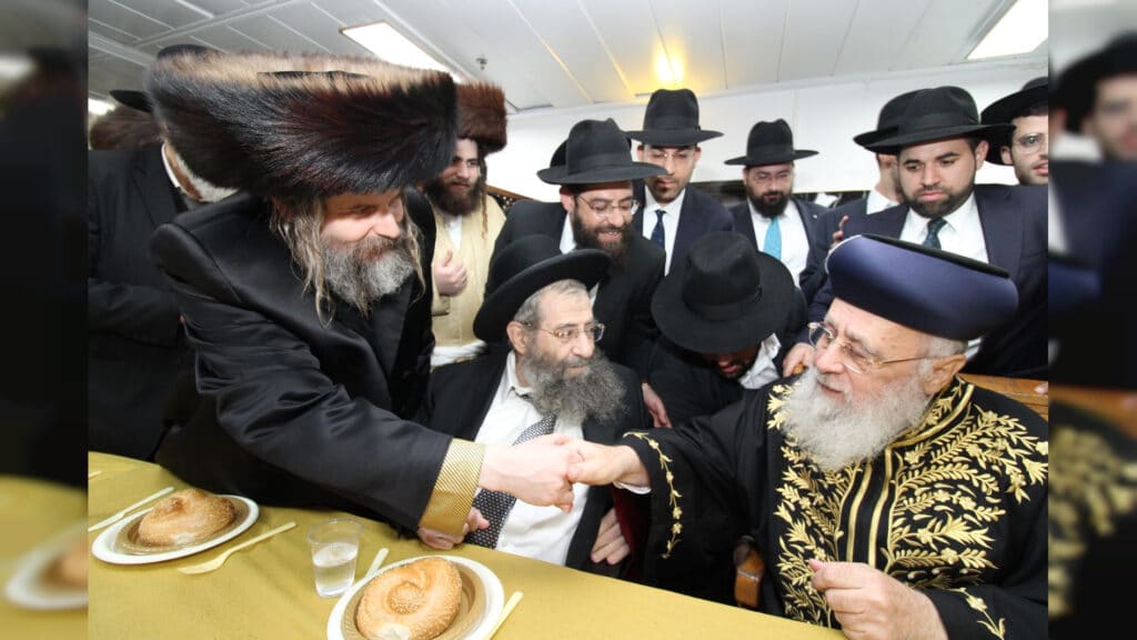 מעמד צאתכם לשלום' בהיכל הישיבה הגדולה "באר התלמוד"