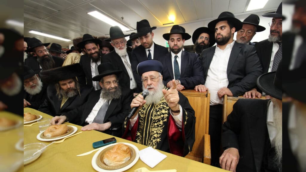 מעמד צאתכם לשלום' בהיכל הישיבה הגדולה "באר התלמוד"