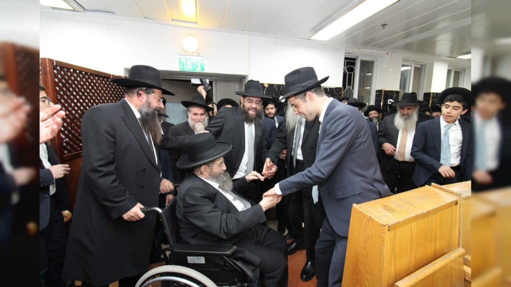 מעמד צאתכם לשלום' בהיכל הישיבה הגדולה "באר התלמוד"