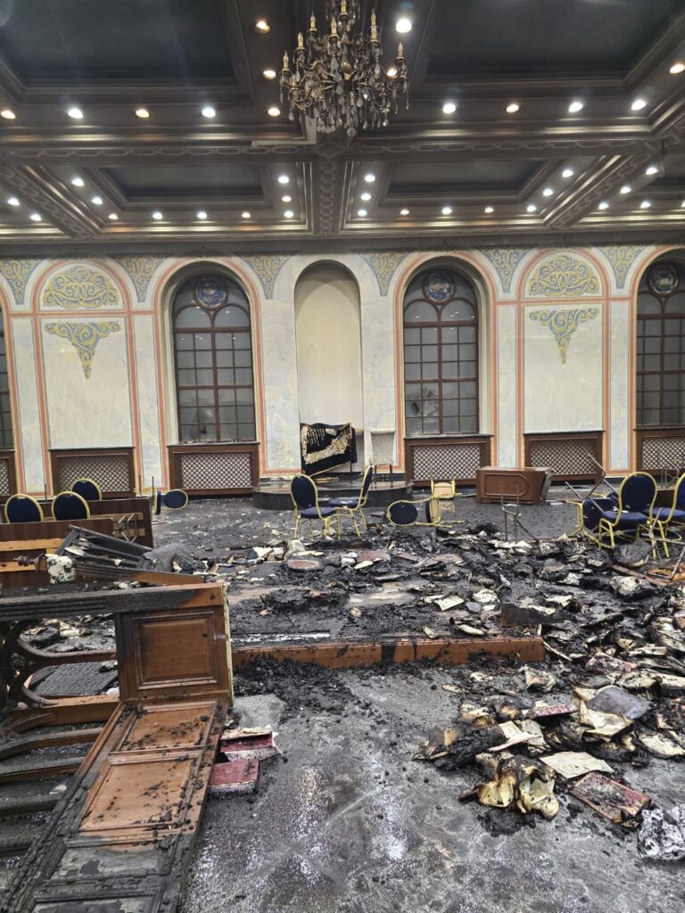 מעורער בנפשו הצית את ביהכנ"ס ההיסטורי של סדיגורא