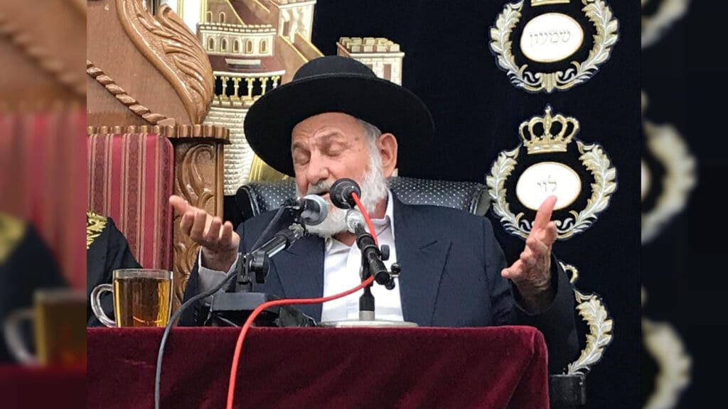 מעמד שבע הברכות לנכד כ"ק רבי דוד חנניה פינטו