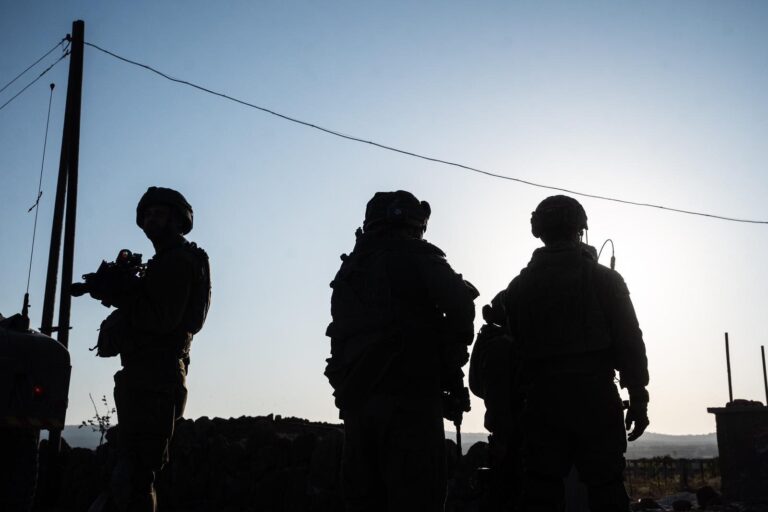 חייל איבד טלפון צבאי מסווג באזור החיץ בסוריה