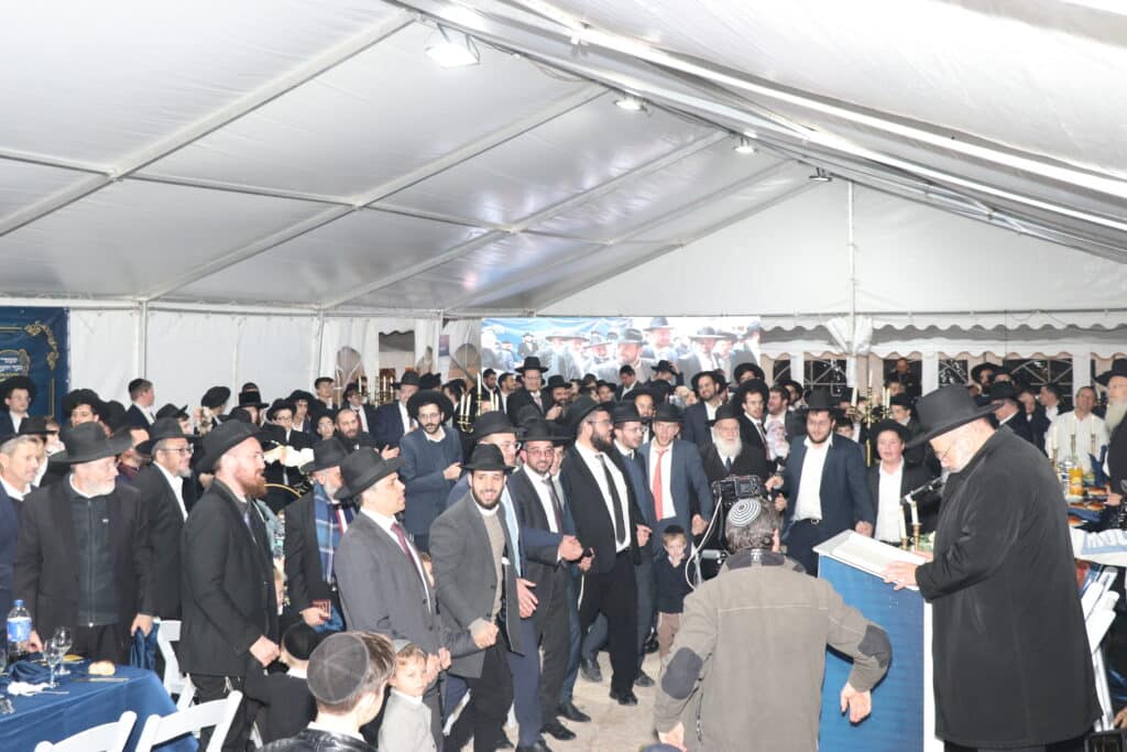 45 שנה ליישוב החרדי: במעלה עמוס סיימו את הש"ס 45 שנה ליישוב החרדי: במעלה עמוס סיימו את הש"ס