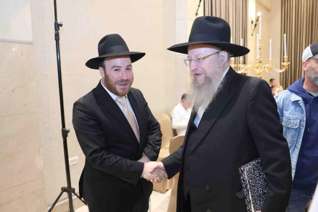 היועץ האסטרטגי בירמץ את בנו: גדולי ישראל ואישי ציבור הגיעו