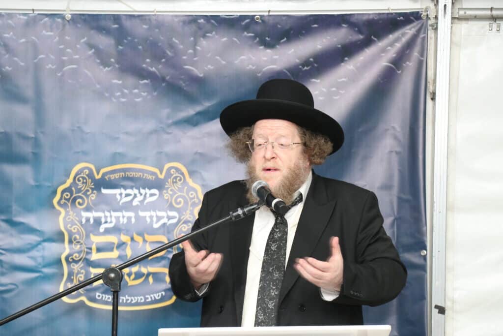 45 שנה ליישוב החרדי: במעלה עמוס סיימו את הש"ס 45 שנה ליישוב החרדי: במעלה עמוס סיימו את הש"ס