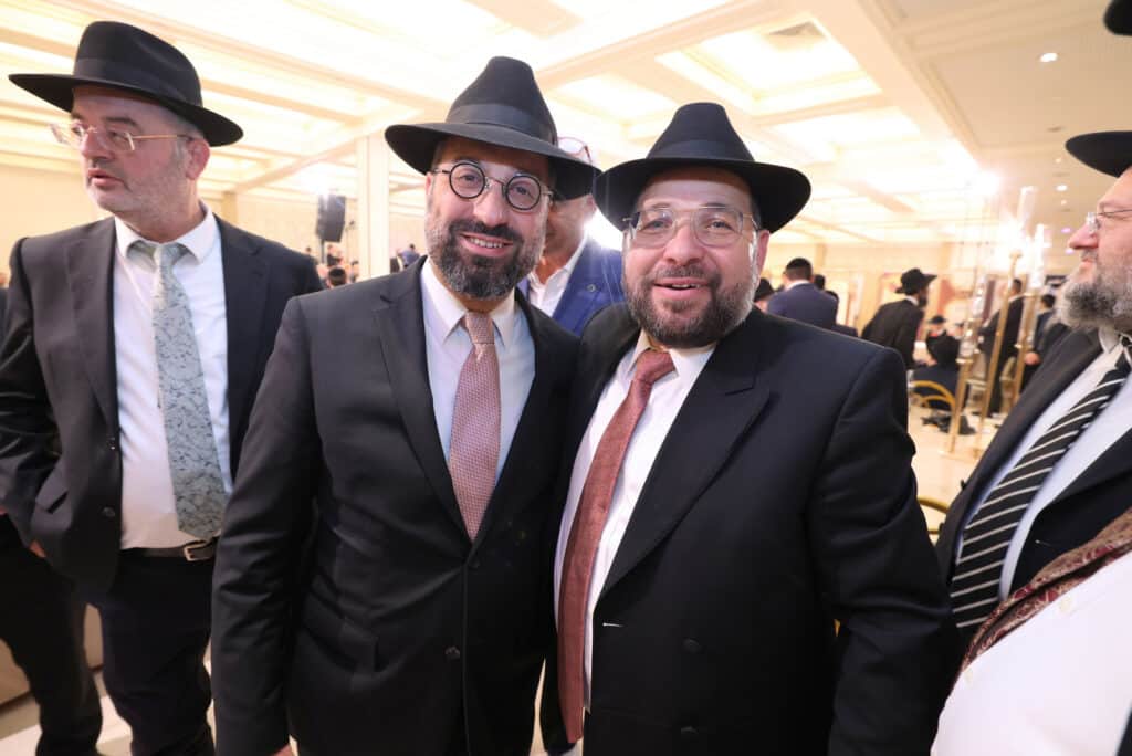 רבנים ואישי ציבור השתתפו בשמחת נישואי בת הרב בנצי נורדמן