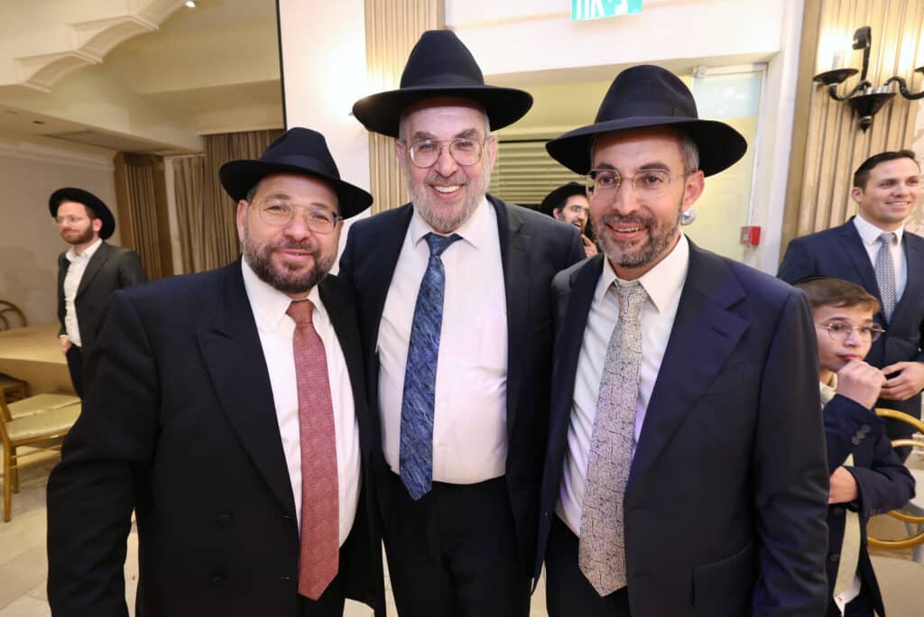 רבנים ואישי ציבור השתתפו בשמחת נישואי בת הרב בנצי נורדמן