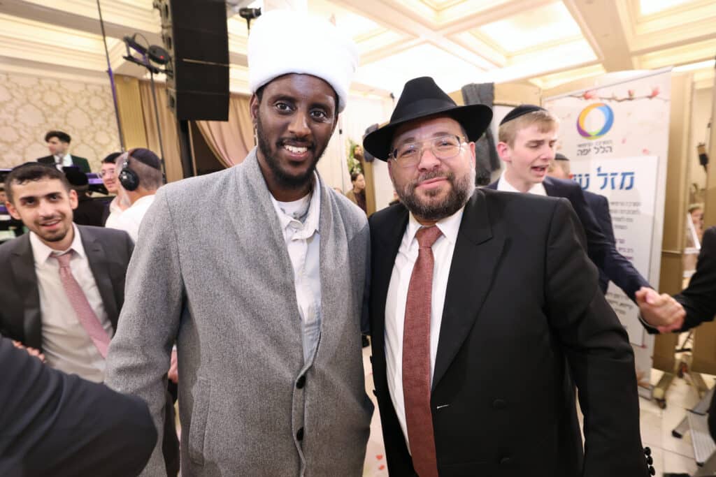 רבנים ואישי ציבור השתתפו בשמחת נישואי בת הרב בנצי נורדמן