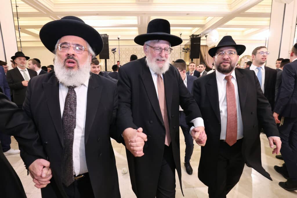 רבנים ואישי ציבור השתתפו בשמחת נישואי בת הרב בנצי נורדמן