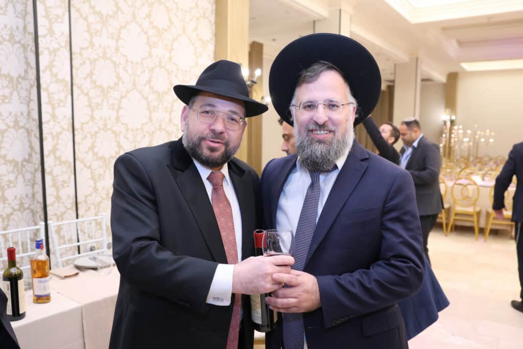 רבנים ואישי ציבור השתתפו בשמחת נישואי בת הרב בנצי נורדמן