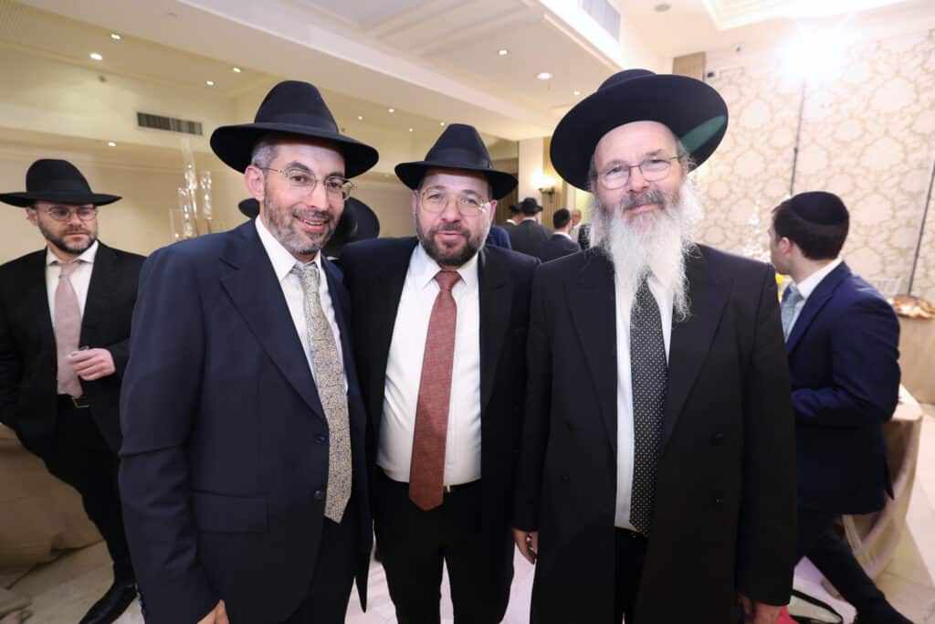 רבנים ואישי ציבור השתתפו בשמחת נישואי בת הרב בנצי נורדמן