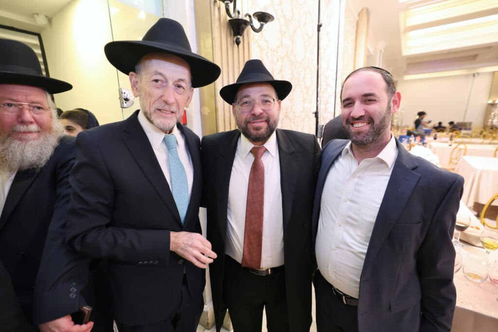 רבנים ואישי ציבור השתתפו בשמחת נישואי בת הרב בנצי נורדמן