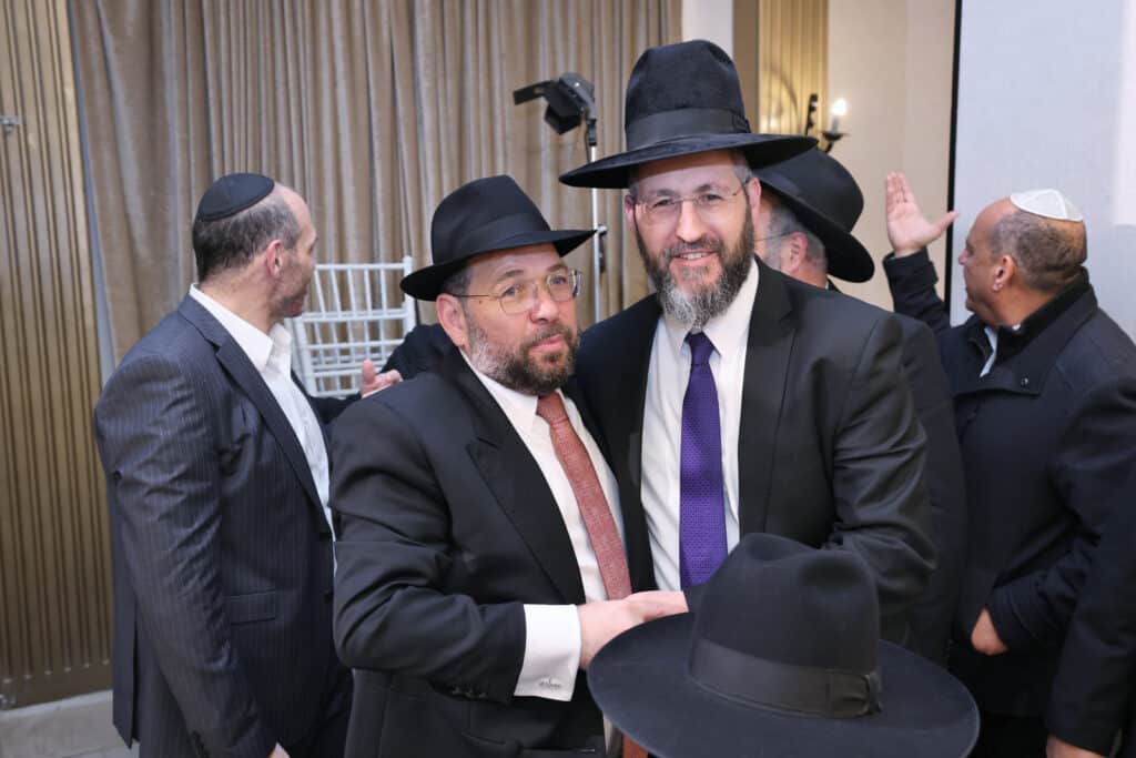 רבנים ואישי ציבור השתתפו בשמחת נישואי בת הרב בנצי נורדמן