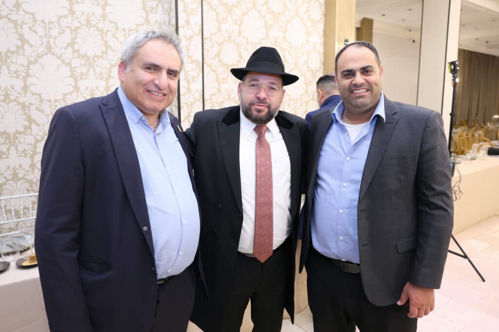 רבנים ואישי ציבור השתתפו בשמחת נישואי בת הרב בנצי נורדמן