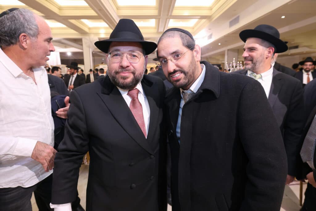 רבנים ואישי ציבור השתתפו בשמחת נישואי בת הרב בנצי נורדמן