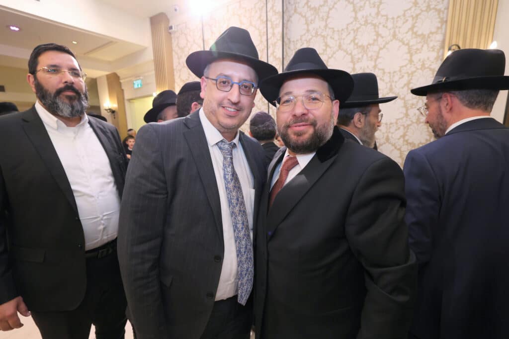 רבנים ואישי ציבור השתתפו בשמחת נישואי בת הרב בנצי נורדמן