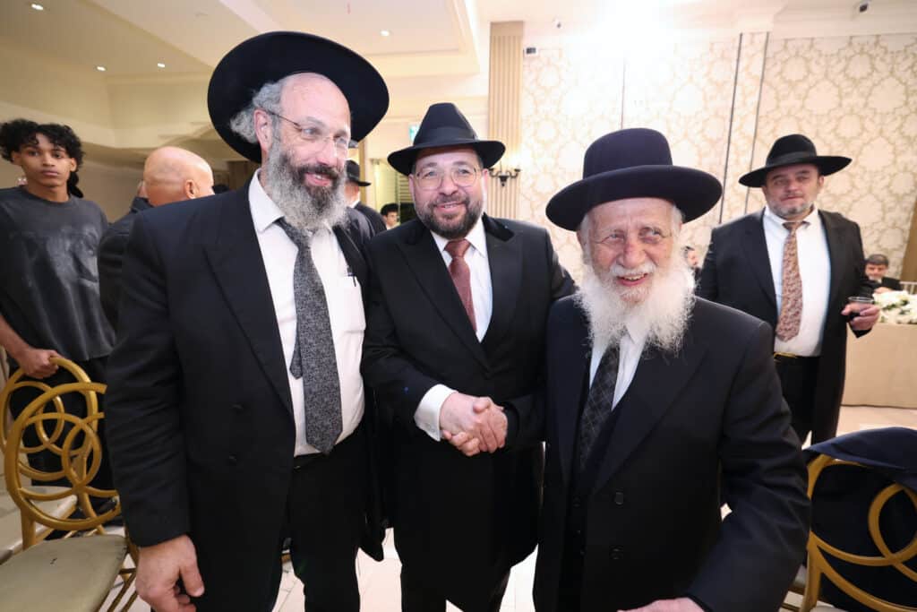 רבנים ואישי ציבור השתתפו בשמחת נישואי בת הרב בנצי נורדמן