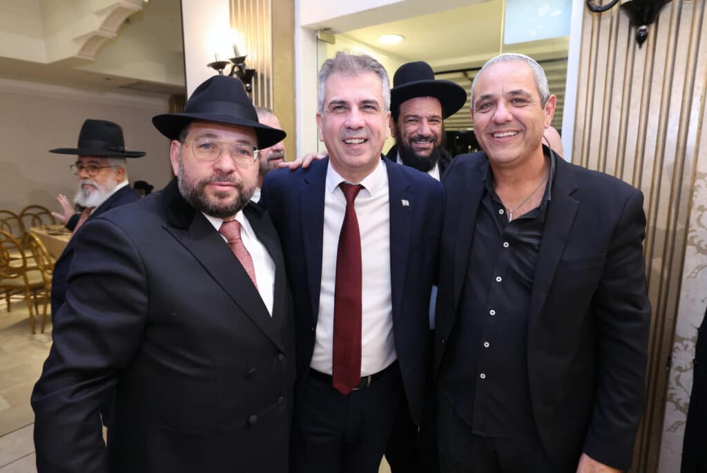 רבנים ואישי ציבור השתתפו בשמחת נישואי בת הרב בנצי נורדמן