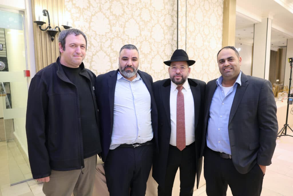 רבנים ואישי ציבור השתתפו בשמחת נישואי בת הרב בנצי נורדמן