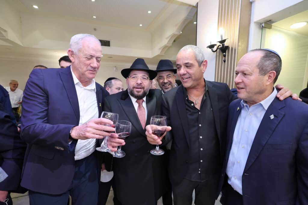 רבנים ואישי ציבור השתתפו בשמחת נישואי בת הרב בנצי נורדמן