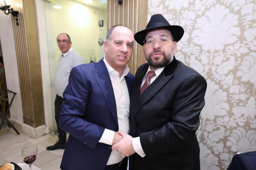 רבנים ואישי ציבור השתתפו בשמחת נישואי בת הרב בנצי נורדמן