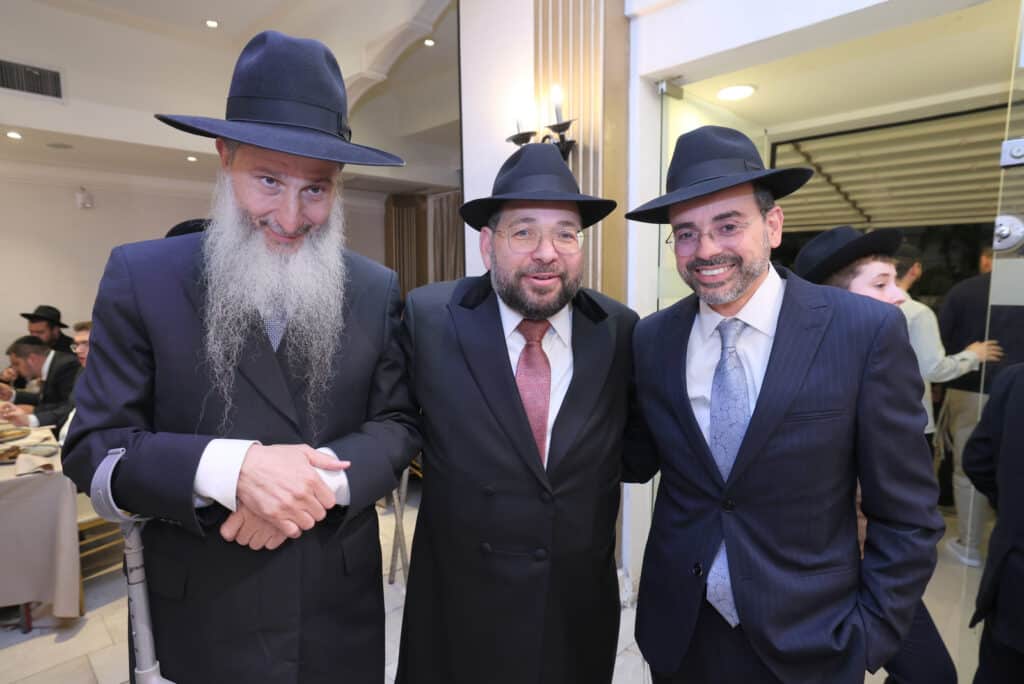 רבנים ואישי ציבור השתתפו בשמחת נישואי בת הרב בנצי נורדמן