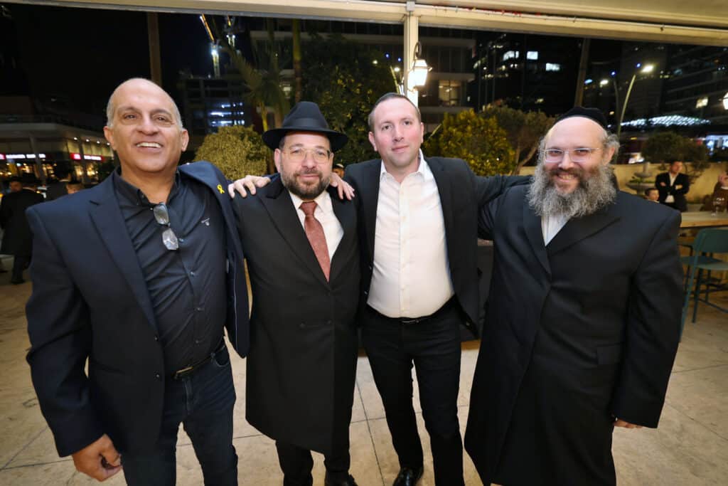 רבנים ואישי ציבור השתתפו בשמחת נישואי בת הרב בנצי נורדמן