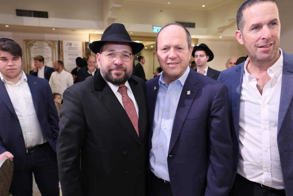 רבנים ואישי ציבור השתתפו בשמחת נישואי בת הרב בנצי נורדמן