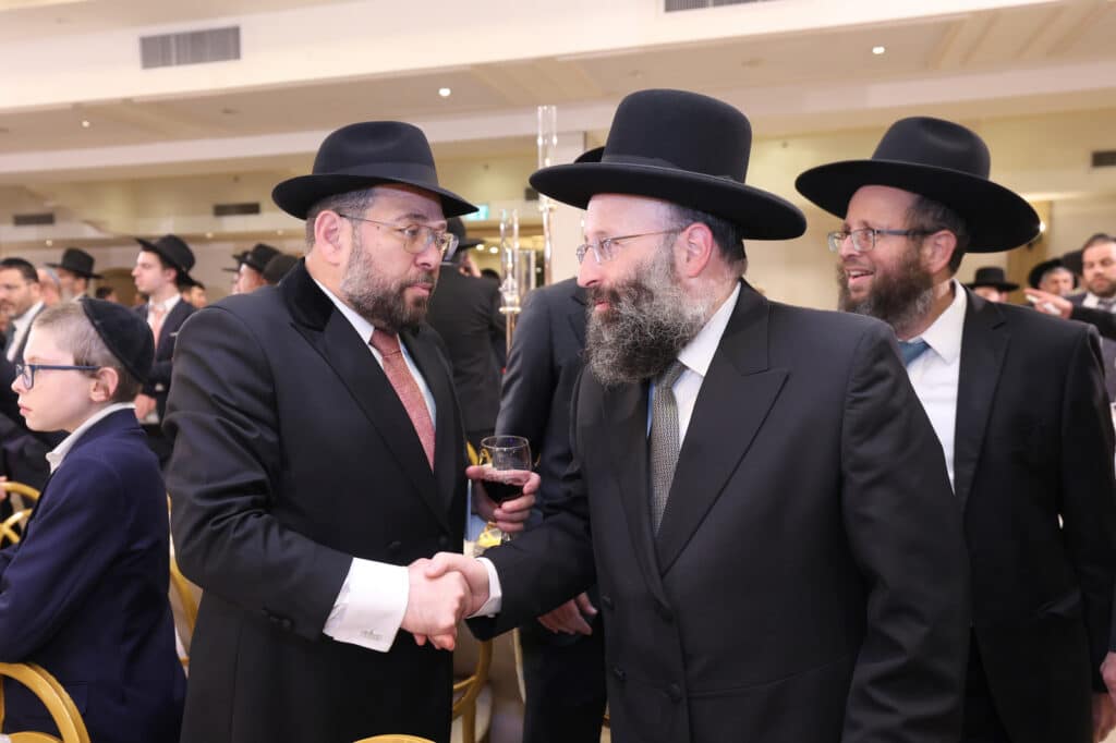 רבנים ואישי ציבור השתתפו בשמחת נישואי בת הרב בנצי נורדמן