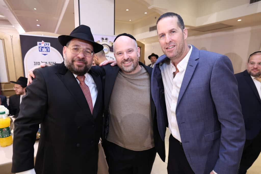 רבנים ואישי ציבור השתתפו בשמחת נישואי בת הרב בנצי נורדמן