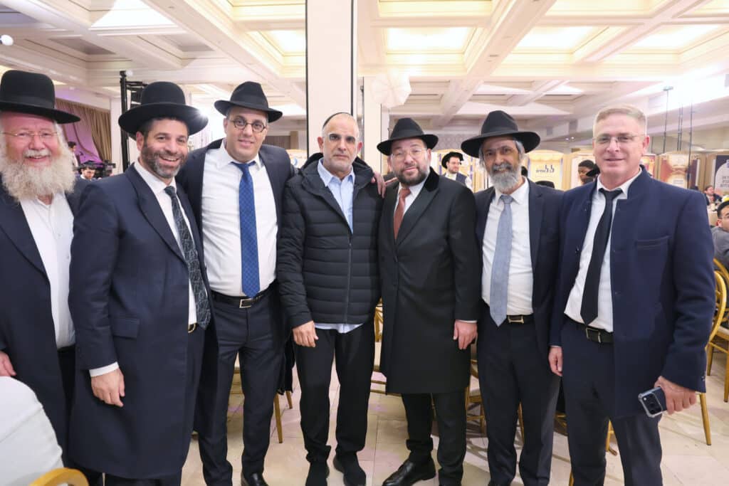 רבנים ואישי ציבור השתתפו בשמחת נישואי בת הרב בנצי נורדמן
