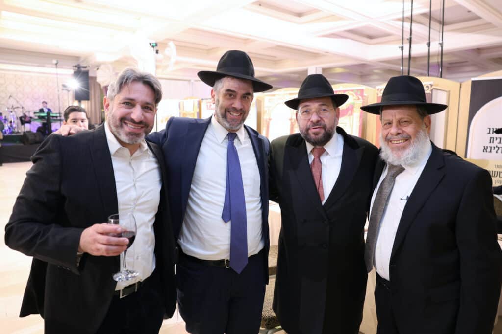 רבנים ואישי ציבור השתתפו בשמחת נישואי בת הרב בנצי נורדמן