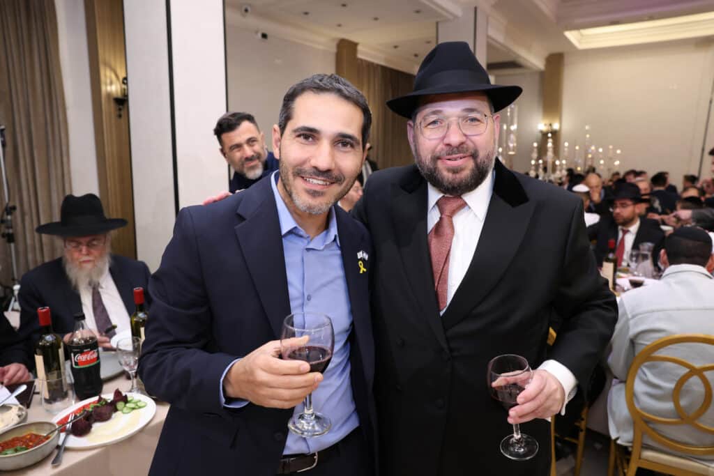 רבנים ואישי ציבור השתתפו בשמחת נישואי בת הרב בנצי נורדמן