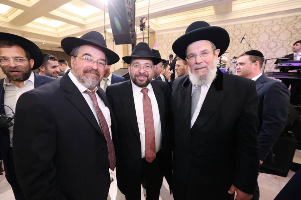 רבנים ואישי ציבור השתתפו בשמחת נישואי בת הרב בנצי נורדמן